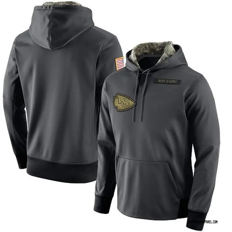 Men's Kansas City Chiefs Anthracite Salute to Service Player