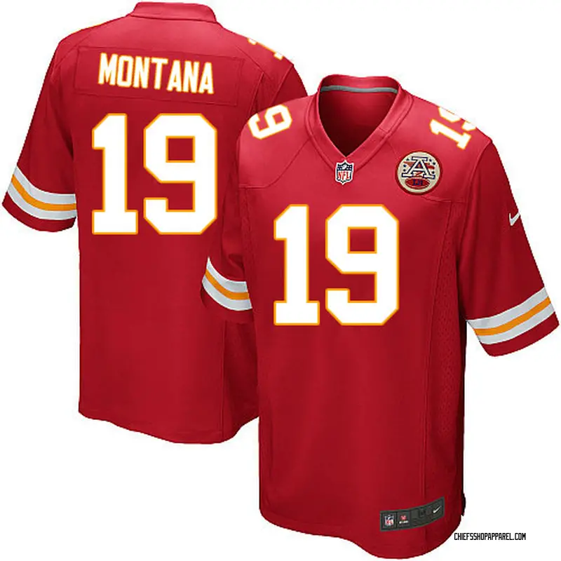 joe montana jersey number