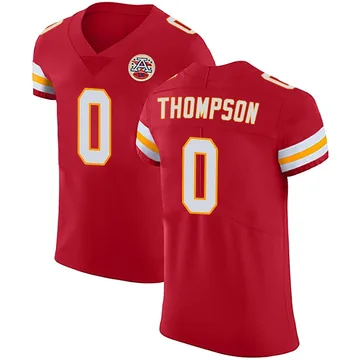 Men's Kansas City Chiefs Josh Thompson Red Elite Team Color Vapor Untouchable Jersey