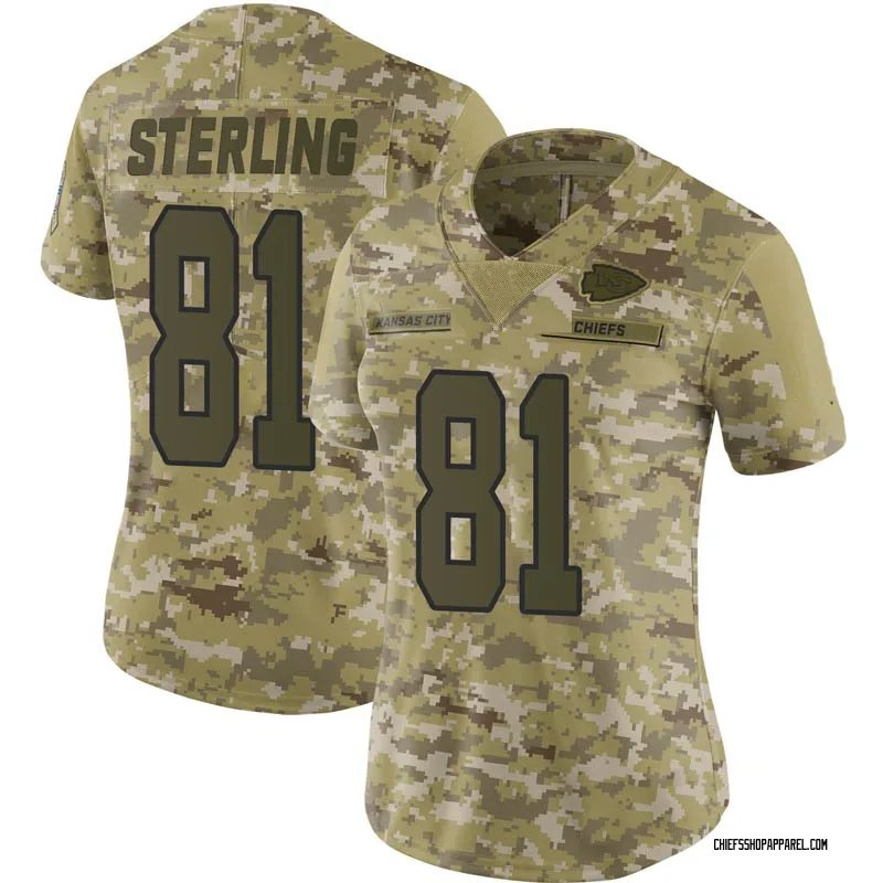 kansas city chiefs camo jersey