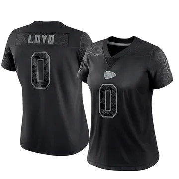Women's Kansas City Chiefs Xavier Loyd Black Limited Reflective Jersey By Nike