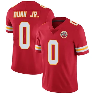Youth Kansas City Chiefs Anthony Dunn Jr. Red Limited Team Color Vapor Untouchable Jersey By Nike