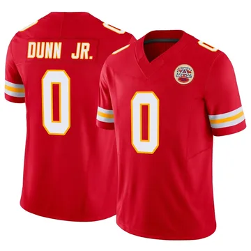 Youth Kansas City Chiefs Anthony Dunn Jr. Red Limited Vapor F.U.S.E. Jersey By Nike