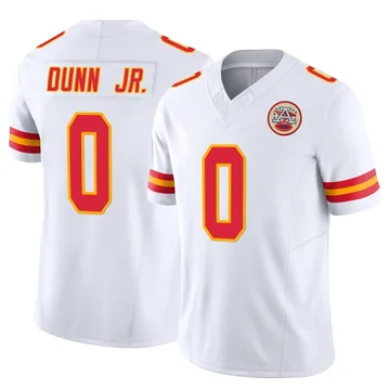 Youth Kansas City Chiefs Anthony Dunn Jr. White Limited Vapor F.U.S.E. Jersey By Nike