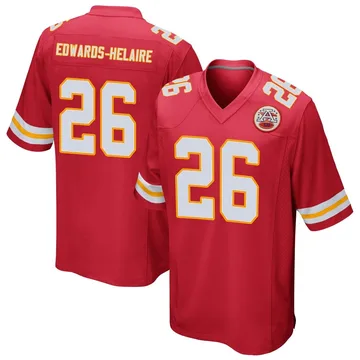Youth Kansas City Chiefs Clyde Edwards-Helaire Red Game Team Color Jersey By Nike