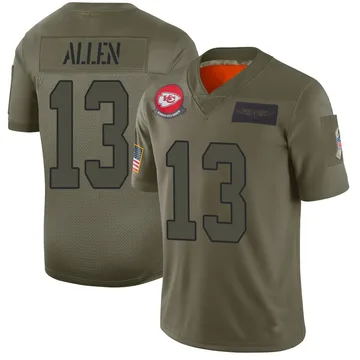 Youth Kansas City Chiefs Cyrus Allen Camo Limited 2019 Salute to Service Jersey By Nike
