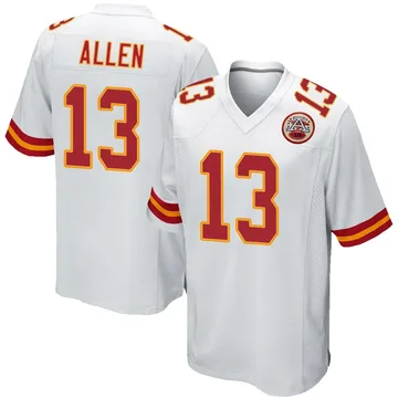 Youth Kansas City Chiefs Cyrus Allen White Game Jersey By Nike