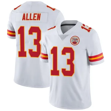 Youth Kansas City Chiefs Cyrus Allen White Limited Vapor Untouchable Jersey By Nike