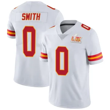 Youth Kansas City Chiefs EJ Smith White Limited Vapor Untouchable Super Bowl LIX Jersey By Nike