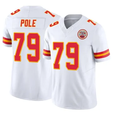Youth Kansas City Chiefs Esa Pole White Limited Vapor F.U.S.E. Jersey By Nike