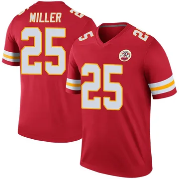 Youth Kansas City Chiefs Glendon Miller Red Legend Color Rush Jersey By Nike