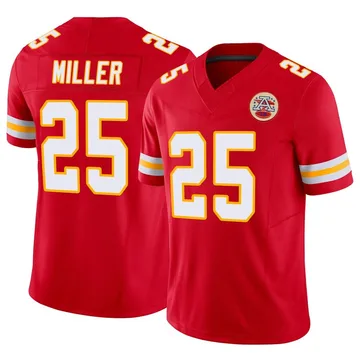 Youth Kansas City Chiefs Glendon Miller Red Limited Vapor F.U.S.E. Jersey By Nike