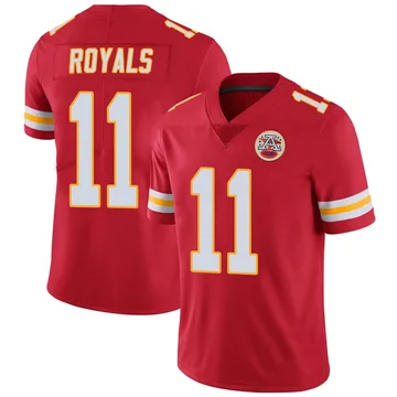 Youth Kansas City Chiefs Jalen Royals Red Limited Team Color Vapor Untouchable Jersey By Nike