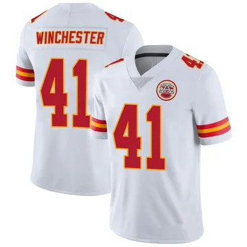 Youth Kansas City Chiefs James Winchester White Limited Vapor Untouchable Jersey By Nike