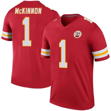 Youth Kansas City Chiefs Jerick McKinnon Red Legend Color Rush Jersey By Nike