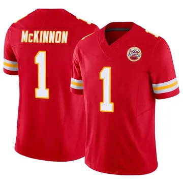 Youth Kansas City Chiefs Jerick McKinnon Red Limited Vapor F.U.S.E. Jersey By Nike