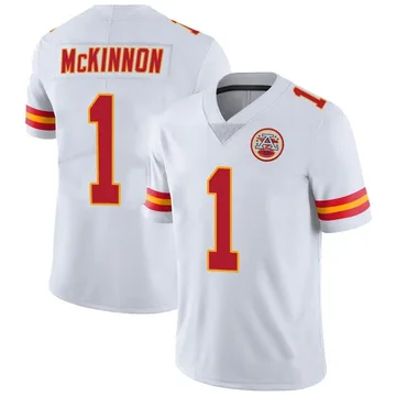 Youth Kansas City Chiefs Jerick McKinnon White Limited Vapor Untouchable Jersey By Nike