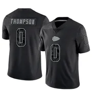 Youth Kansas City Chiefs Josh Thompson Black Limited Reflective Jersey By Nike