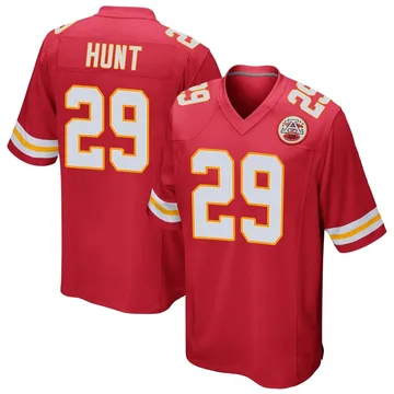Youth Kansas City Chiefs Kareem Hunt Red Game Team Color Jersey By Nike