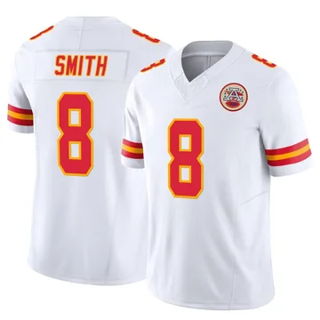 Youth Kansas City Chiefs Key'Shawn Smith White Limited Vapor F.U.S.E. Jersey By Nike