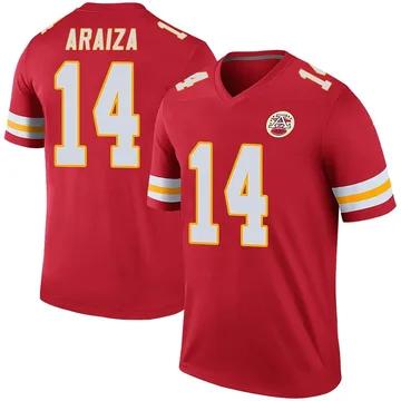 Youth Kansas City Chiefs Matt Araiza Red Legend Color Rush Jersey By Nike
