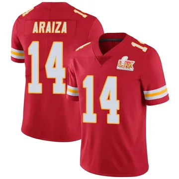Youth Kansas City Chiefs Matt Araiza Red Limited Team Color Vapor Untouchable Super Bowl LIX Jersey By Nike