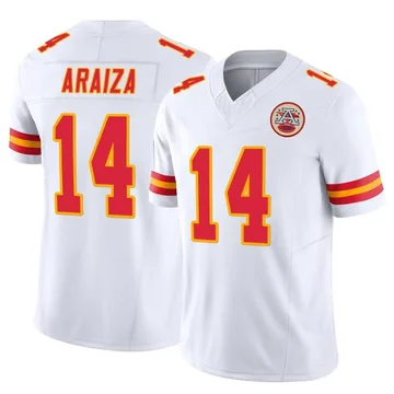 Youth Kansas City Chiefs Matt Araiza White Limited Vapor F.U.S.E. Jersey By Nike