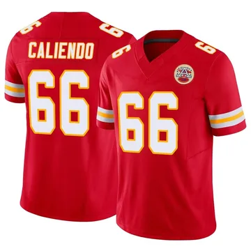 Youth Kansas City Chiefs Mike Caliendo Red Limited Vapor F.U.S.E. Jersey By Nike