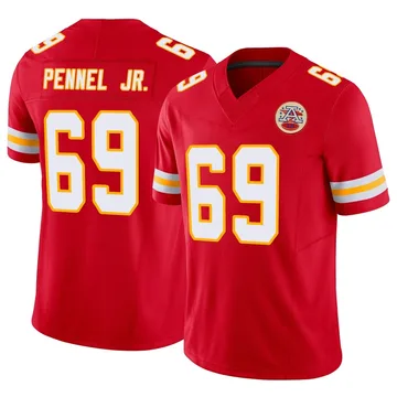 Youth Kansas City Chiefs Mike Pennel Jr. Red Limited Vapor F.U.S.E. Jersey By Nike