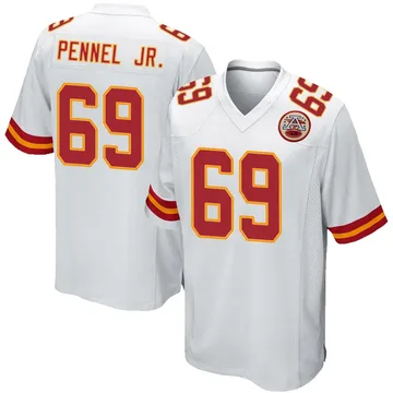 Youth Kansas City Chiefs Mike Pennel Jr. White Game Jersey By Nike