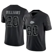 Youth Kansas City Chiefs Nohl Williams Black Limited Reflective Jersey By Nike