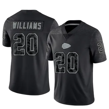 Youth Kansas City Chiefs Nohl Williams Black Limited Reflective Jersey By Nike