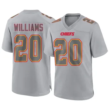 Youth Kansas City Chiefs Nohl Williams Gray Game Atmosphere Fashion Jersey By Nike