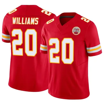Youth Kansas City Chiefs Nohl Williams Red Limited Vapor F.U.S.E. Jersey By Nike