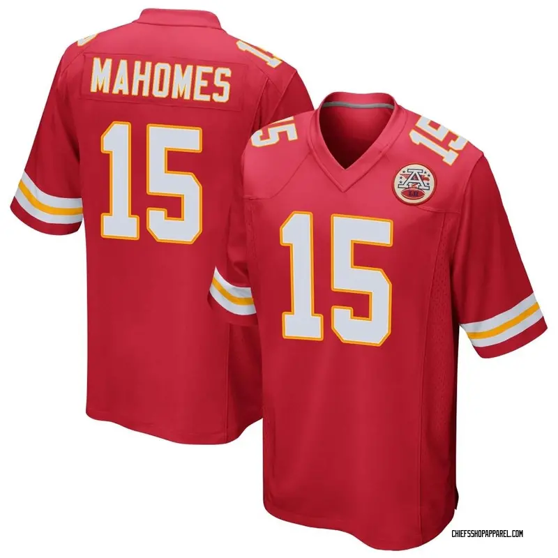 Youth Kansas City Chiefs Patrick Mahomes Red Game Team Color Jersey By Nike
