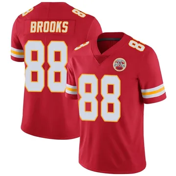 Youth Kansas City Chiefs Phillip Brooks Red Limited Team Color Vapor Untouchable Jersey By Nike