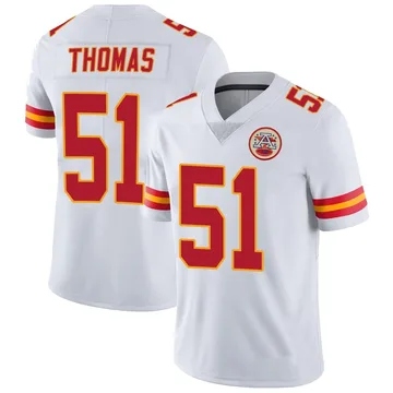 Youth Kansas City Chiefs R Mason Thomas White Limited Vapor Untouchable Jersey By Nike