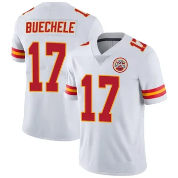 Youth Kansas City Chiefs Shane Buechele White Limited Vapor Untouchable Jersey By Nike