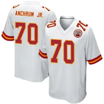 Youth Kansas City Chiefs Tremayne Anchrum Jr. White Game Jersey By Nike