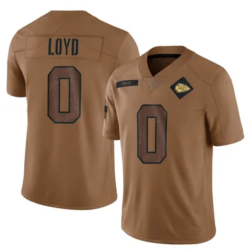 Youth Kansas City Chiefs Xavier Loyd Brown Limited 2023 Salute To Service Jersey By Nike