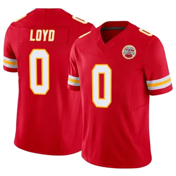Youth Kansas City Chiefs Xavier Loyd Red Limited Vapor F.U.S.E. Jersey By Nike